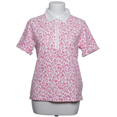 Pikétröja (Rosa, Vit) från Clarina Collection Bomull, Elastan