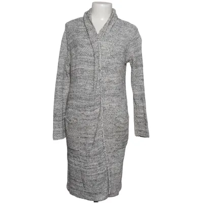 Cardigan (Gray, White) from Nicole Cotton, Viscose