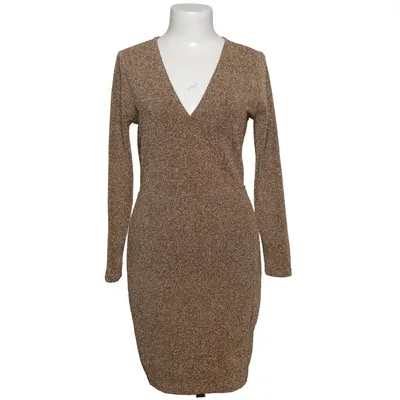 Kjole (Guld) fra Allegra K Elastan, Polyamid, Polyester