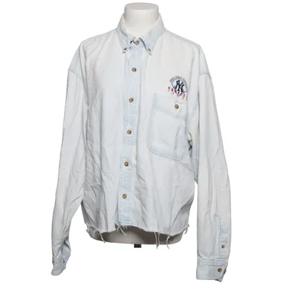 Chemise en jean (Bleu, Blanc) de Lee Sport Coton