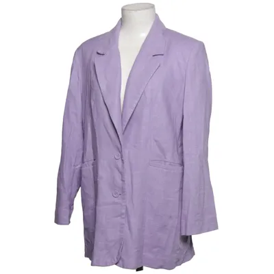 Blazer (Violet) de YAS Lin, Polyester recyclé, Viscose