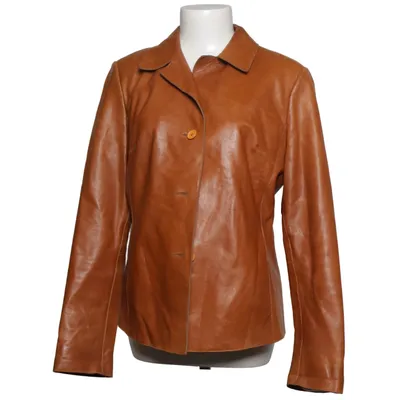 Leather blazer (Brown) from Fabiani Leather