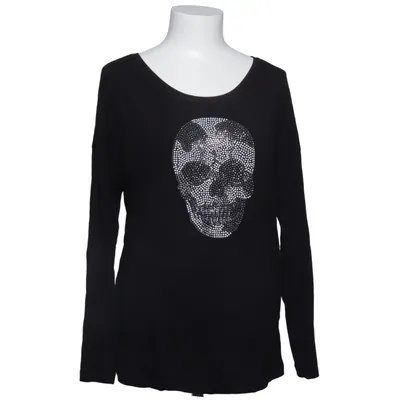 Long sleeve T-shirt (Black) from Melrose Elastane, Viscose