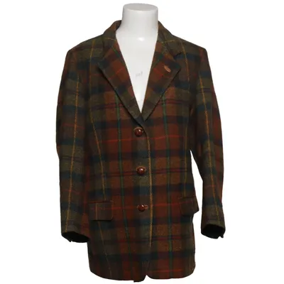 Blazer (Brown, Blue, Multicolored) from DAKS Signature Wool