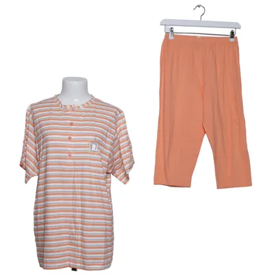 Pyjamas (Orange, Vit) från Miss TT Bomull