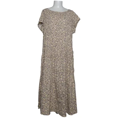 Jurk (Geel, Blauw, Meerkleurig) van Ines de la Fressange for Uniqlo Polyester