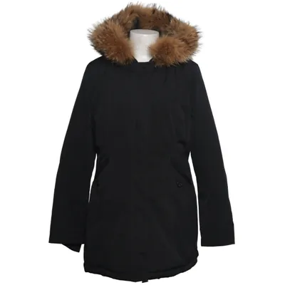 Parka (Schwarz) von Attentif Baumwolle, Polyester