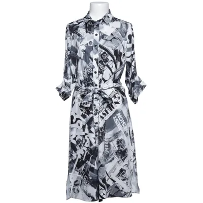 Blousejurk (Zwart, Wit) van Iris