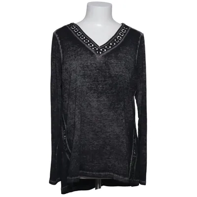 Top (Black, Gray) from Simclan Cotton, Polyester