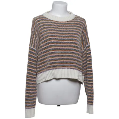 Sweater (White, Multicolored) from 24Colours Polyester