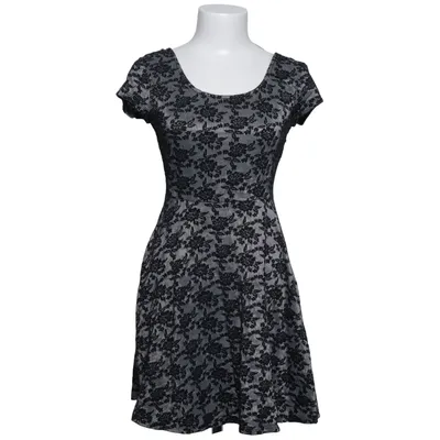 Dress (Black, Gray) from Forever 21 Cotton, Polyester