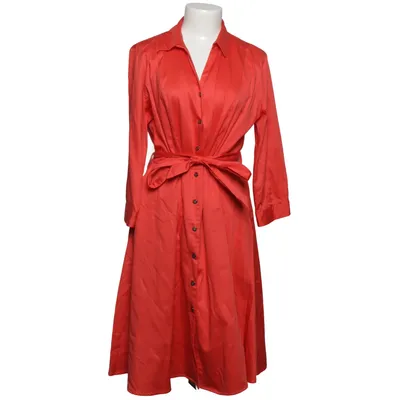 Robe chemise (Rouge) de Thom by Thomas Rath Coton, Élasthane