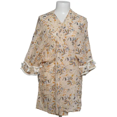 Tuniek (Beige, Meerkleurig) van Bocage Katoen, Metallvezel