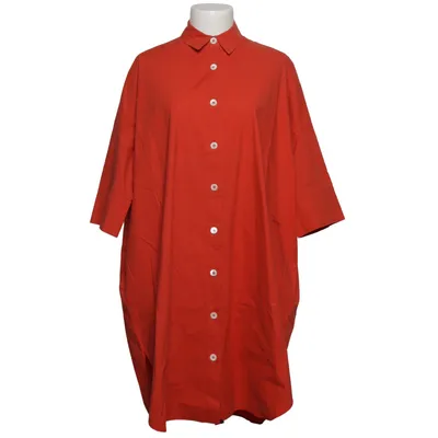 Robe chemise (Rouge) de Loreak Mendian