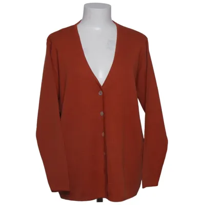 Cardigan (Oranje) van Simons Acryl, Wol