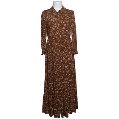 Blousejurk (Bruin, Wit) van Mango