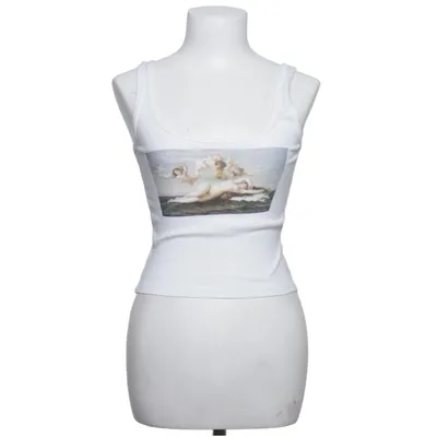 Tank Top (White) from Brandy Melville Cotton