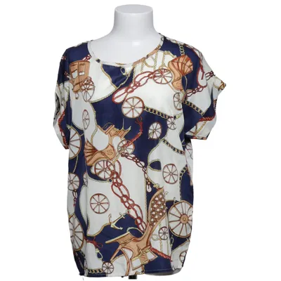 Haut (Bleu, Blanc, Marron) de Liva Girl Polyester