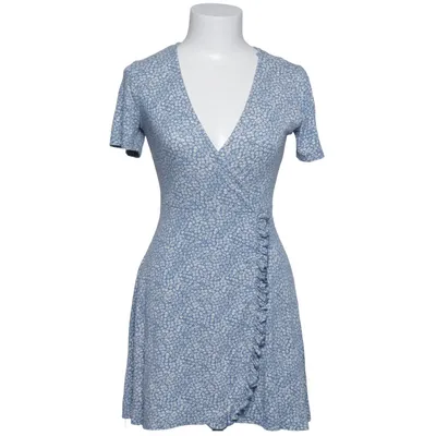 Omlottklänning (Blå, Vit) från Pull & Bear
