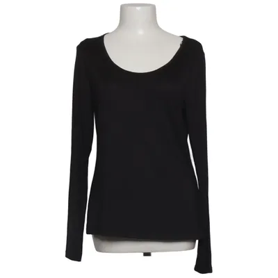 Long sleeve T-shirt (Black) from H&M Acrylic, Elastane, Polyester, Viscose