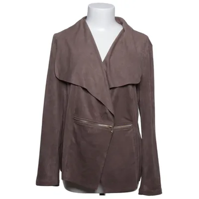 Cardigan (Brown) from Mona Elastane, Polyester