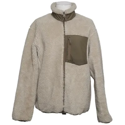 Fleece jacket (Beige, Green) from Uniqlo Polyester