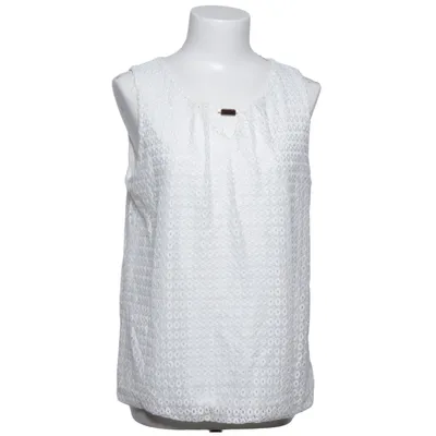Top (White) from Lauren Vidal Elastane, Polyamide, Polyester