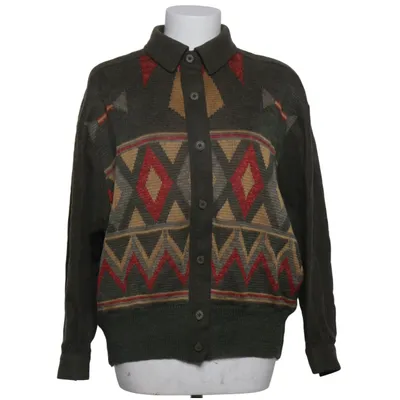 Cardigan (Vert, Multicolore) de Ravens Polyamide, Laine