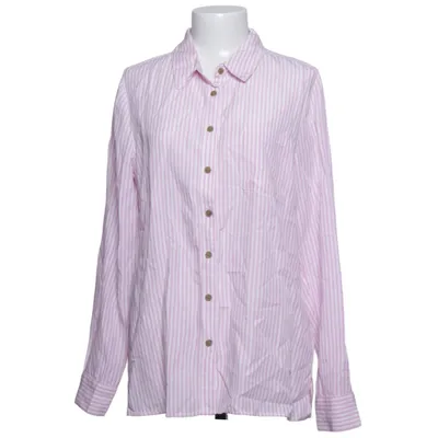 Shirt (Pink, White) from Paul Costelloe Linen, Lyocell