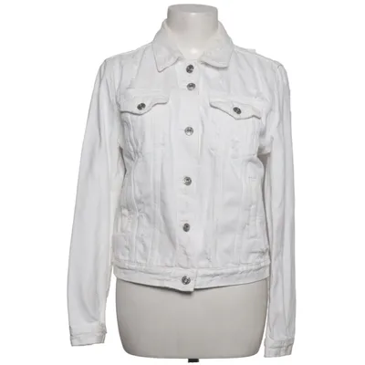Veste en jean (Blanc) de FB Sister Denim Coton