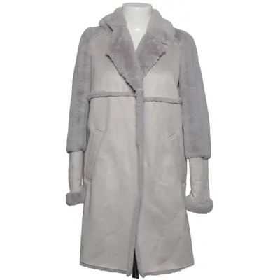 Shearlingjakke (Grå) fra River Island Petite Polyester
