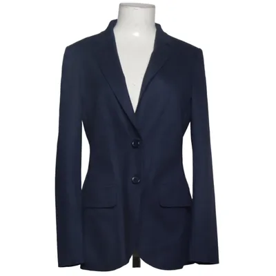 Blazer (Blauw) van Carla C. Elastaan, Polyamide, Wol