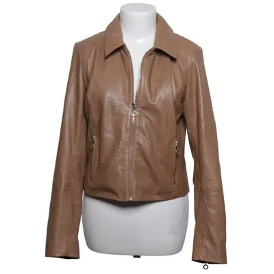 Lederjacke (Beige) von Comma Leder