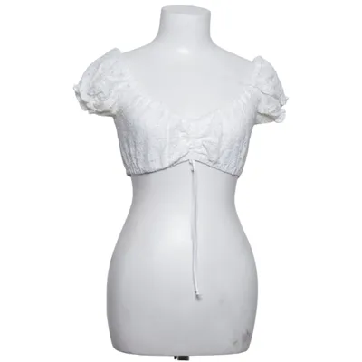 Crop top (Vit) från Alpin Bomull, Polyester