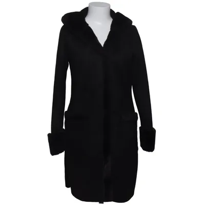 Veste en peau de mouton retournée (Noir) de Ekol Élasthane, Polyester