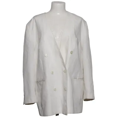Blazer (Hvid) fra Nino Polyester, Viscose