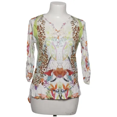 Long sleeve T-shirt (White, Multicolored) from Munich Freedom Cotton, Modal