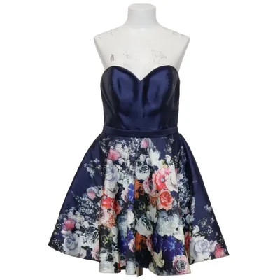 Cocktailjurk (Blauw, Meerkleurig) van Niente Polyester