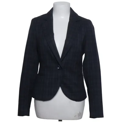 Blazer (Blue, Gray) from The Savile Row Company Elastane, Polyester, Viscose