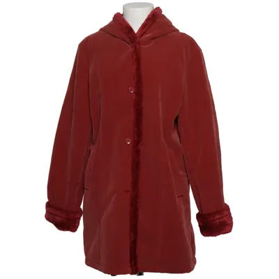 Shearlingjacka (Röd) från WOB Akryl, Polyamid, Polyester