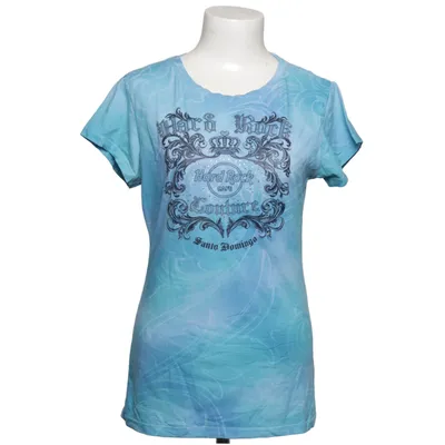T-shirt (Bleu) de Hard Rock Couture Coton, Élasthane