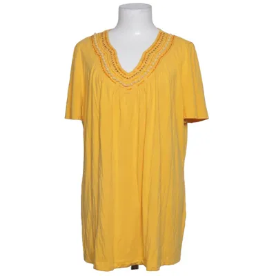 Top (Gul) fra VA Milano Elastan, Viscose