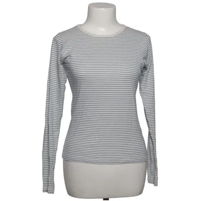 Långärmad t-shirt (Vit, Blå) från Brandy Melville Bomull