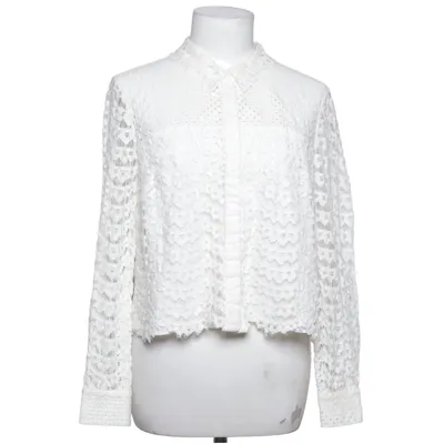 Blouse (Blanc) de Whistles Coton, Polyamide, Polyester, Viscose