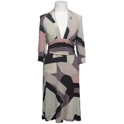 Robe portefeuille (Noir, Violet, Multicolore) de Mauro Grifoni Élasthane, Viscose