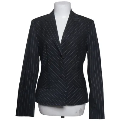Blazer (Zwart) van Zero Katoen, Polyamide, Polyester, Polyurethaan