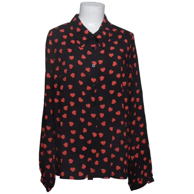 Blouse (Black, Red) from Joanie Viscose