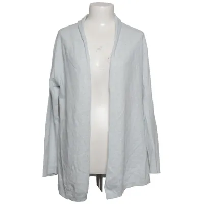 Cardigan (White, Blue) from Zwillingsherz Cashmere, Polyamide, Viscose, Wool