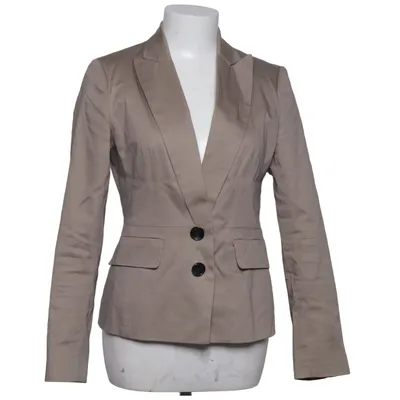 Blazer (Beige) from Manguun Cotton, Elastane, Polyester