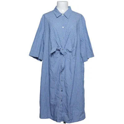 Blousejurk (Blauw, Wit) van Verpass Katoen, Elastaan, Polyamide